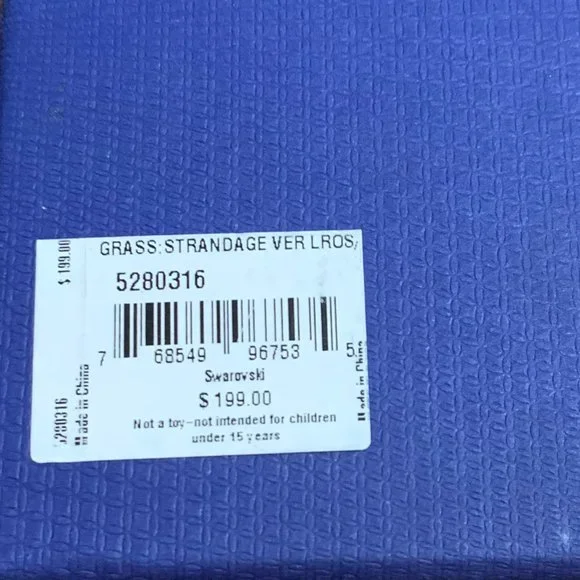 Swarovski Rose Gold Versitile Vermeil Grass Strandage Necklace Brand New in Box - Picture 4 of 5